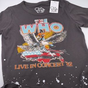 The Who concert tee shirt